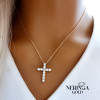 Rose gold necklace set #64140