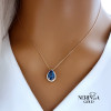 Rose gold necklace set #63616