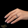 Rose gold women's ring #65072