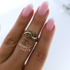 Rose gold women's ring #60978 Rose gold women's ring #60978