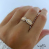 Rose gold women's ring #61362 Rose gold women's ring #61362