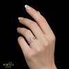 Rose gold women's ring #64930
