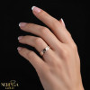 Rose gold women's ring #65578
