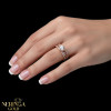 Rose gold women's ring #65480