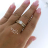 Rose gold women's ring #62868 Rose gold women's ring #62868