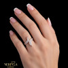 Rose gold women's ring #64933