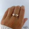 Rose gold women's ring #61318 Rose gold women's ring #61318