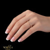 Rose gold women's ring #64864