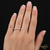 Rose gold women's ring #65055