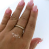 Rose gold women's ring #61248 Rose gold women's ring #61248