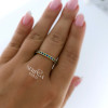 Rose gold women's ring #61205 Rose gold women's ring #61205