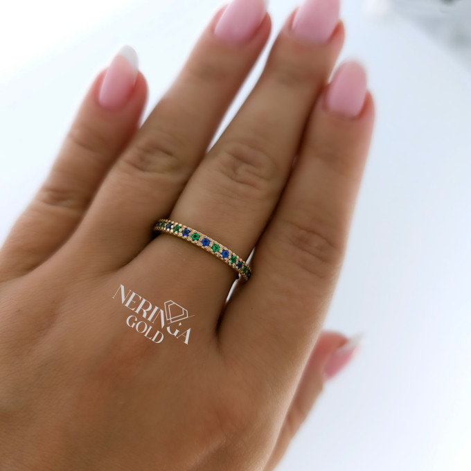 Rose gold women's ring #61205 Rose gold women's ring #61205