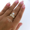 Rose gold women's ring #59921 Rose gold women's ring #59921