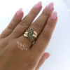 Rose gold women's ring #62887 Rose gold women's ring #62887