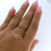 Rose gold women's ring #61239 Rose gold women's ring #61239