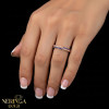 Rose gold women's ring #60042