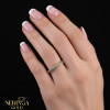 Rose gold women's ring #65227