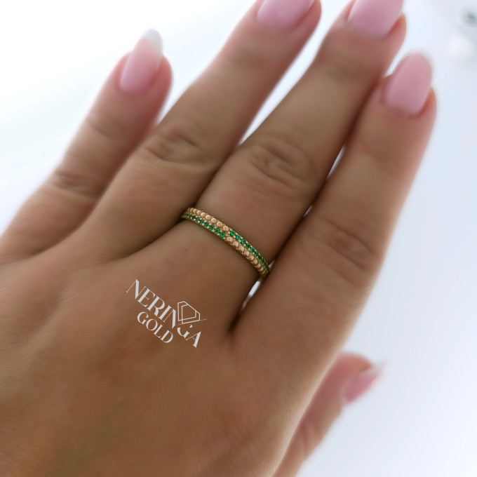 Rose gold women's ring #63067 Rose gold women's ring #63067
