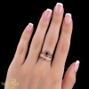 Rose gold women's ring #59979