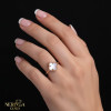 Rose gold women's ring #67446