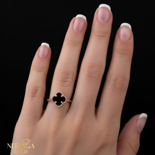 Rose gold women's ring #67447