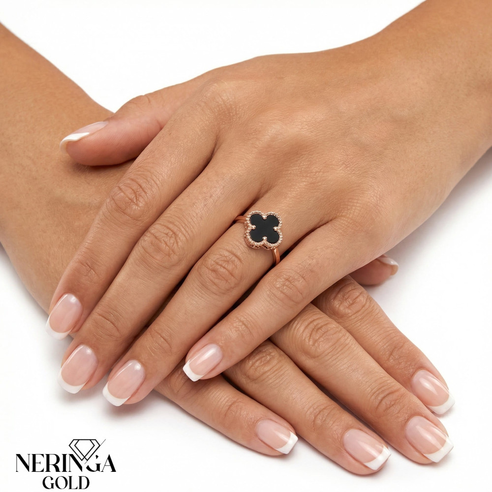 Rose gold women's ring #67447