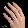 Rose gold women's ring #67597