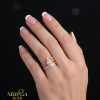 Rose gold women's ring #67598