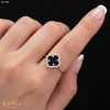 Rose gold women's ring #67599