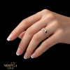 Rose gold women's ring #67605