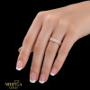 Rose gold women's ring #67608