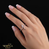 Rose gold women's ring #67725