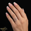 Rose gold women's ring #67729