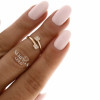 Rose gold women's ring #63799 Rose gold women's ring #63799