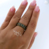 Rose gold women's ring #60999
