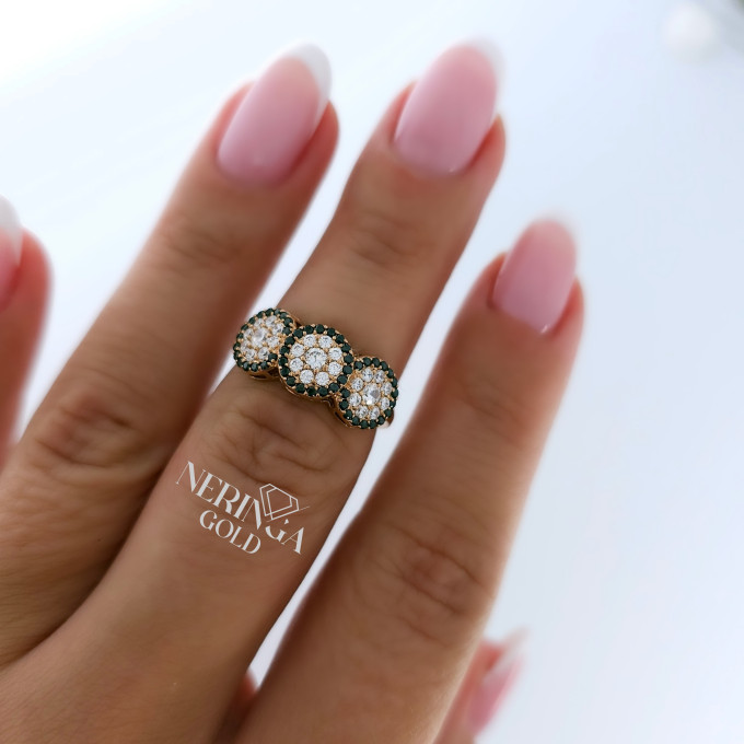 Rose gold women's ring #60980 Rose gold women's ring #60980