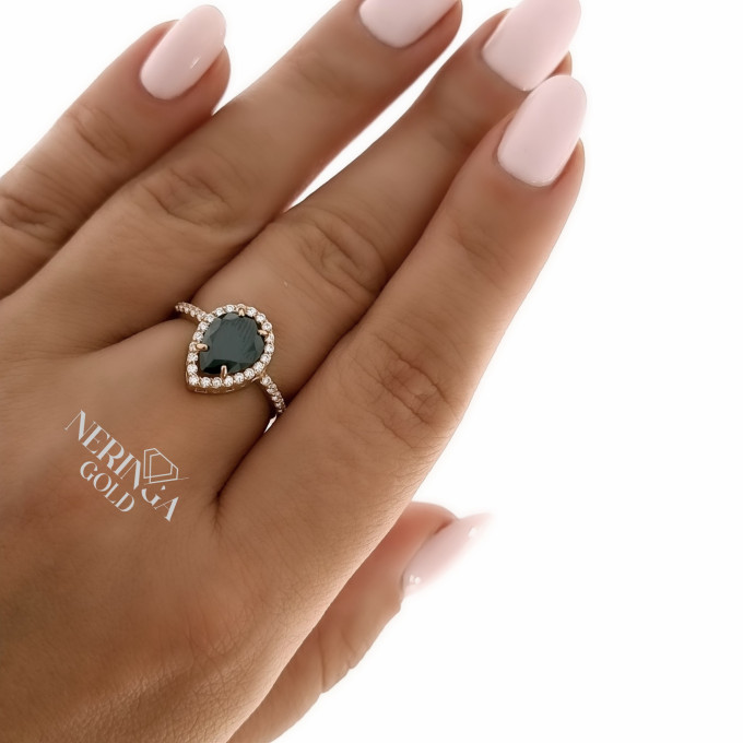 Rose gold women's ring #63788 Rose gold women's ring #63788
