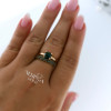 Rose gold women's ring #61123 Rose gold women's ring #61123
