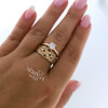 Rose gold women's ring #60006 Rose gold women's ring #60006