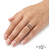 Rose gold women's ring #65732