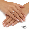 Rose gold women's ring #65721