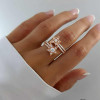 Rose gold women's ring #65513 Rose gold women's ring #65513