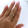 Rose gold women's ring #61012 Rose gold women's ring #61012