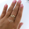 Rose gold women's ring #60992 Rose gold women's ring #60992