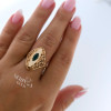 Rose gold women's ring #60967 Rose gold women's ring #60967