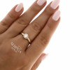 Rose gold women's ring #63795