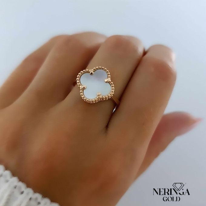 Rose gold women's ring #61296 Rose gold women's ring #61296