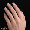 Rose gold women's ring #59911