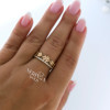 Rose gold women's ring #59906 Rose gold women's ring #59906