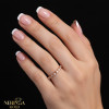 Rose gold women's ring #67432